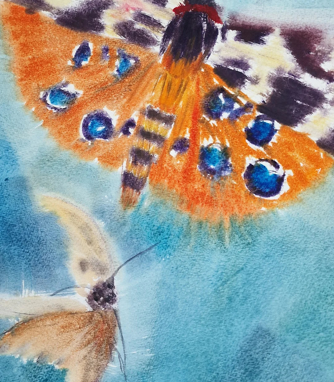 Le Ballet des Papillons de Nuit - signé par l'artiste Iryna.